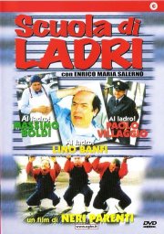 Школа воров / Scuola di ladri [1986 / Италия / комедия / П.Вилладжо Л.Банфи] 16+