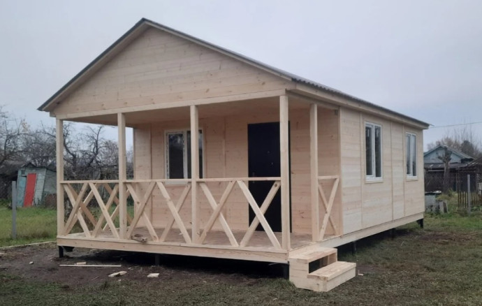 садовые домики с отделкой
